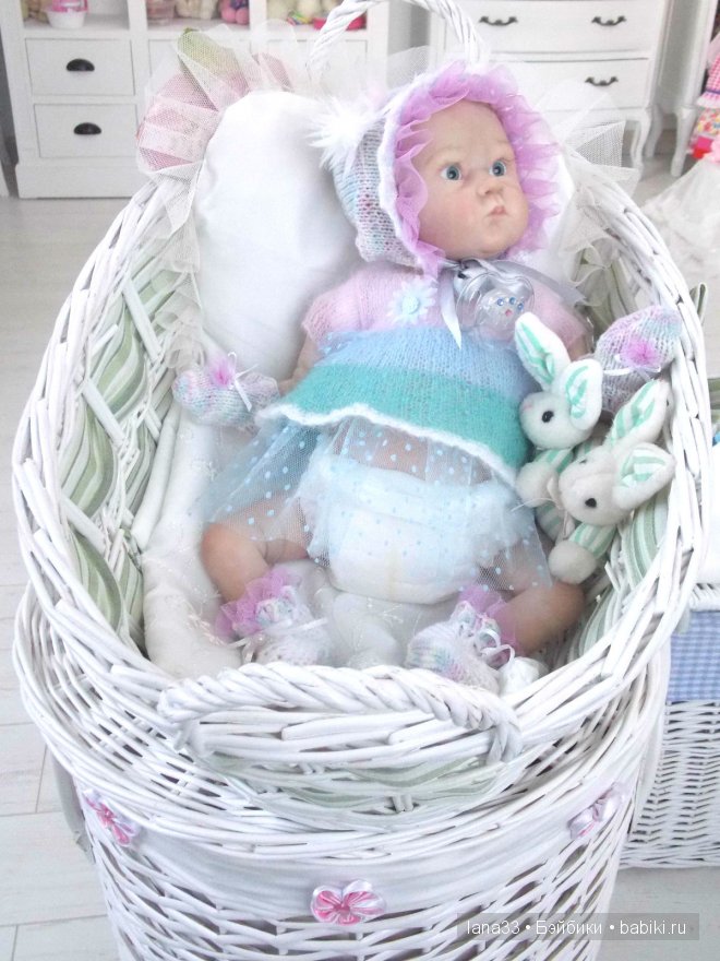 Забавный лопоушек реборн Лиззи | Бэйбики Забавный лопоушек реборн Лиззи (фото 2)