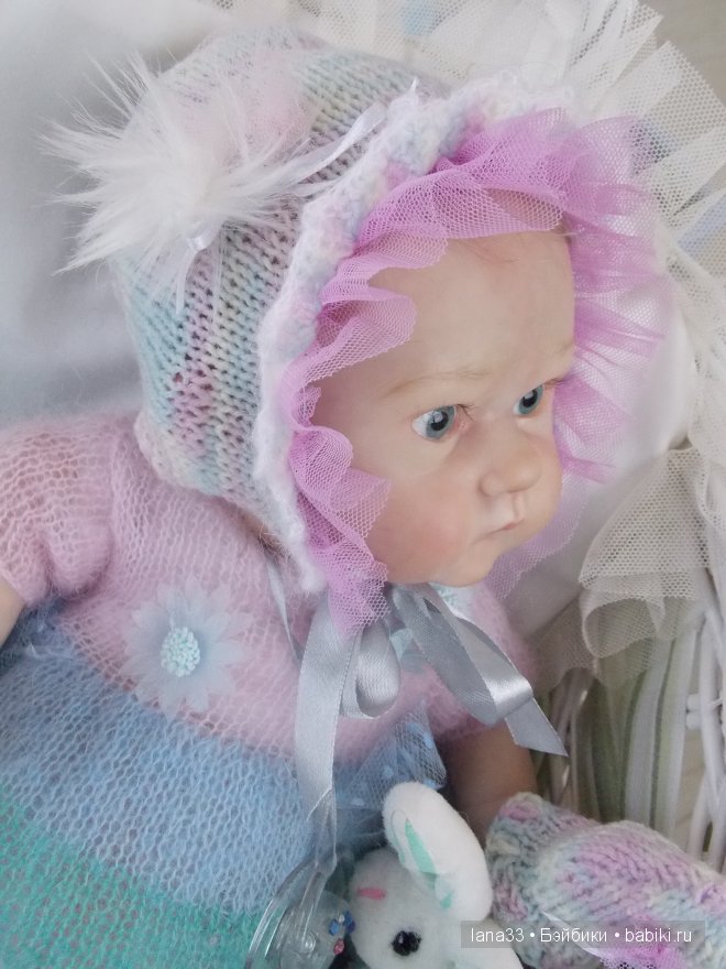 Забавный лопоушек реборн Лиззи | Бэйбики Забавный лопоушек реборн Лиззи