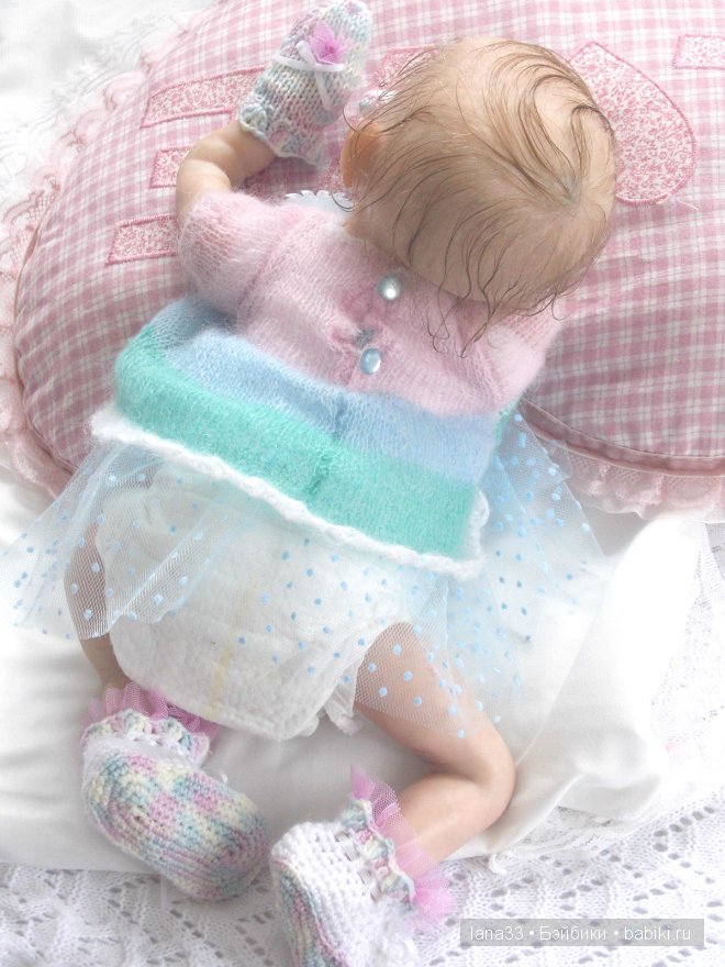 Забавный лопоушек реборн Лиззи | Бэйбики Забавный лопоушек реборн Лиззи