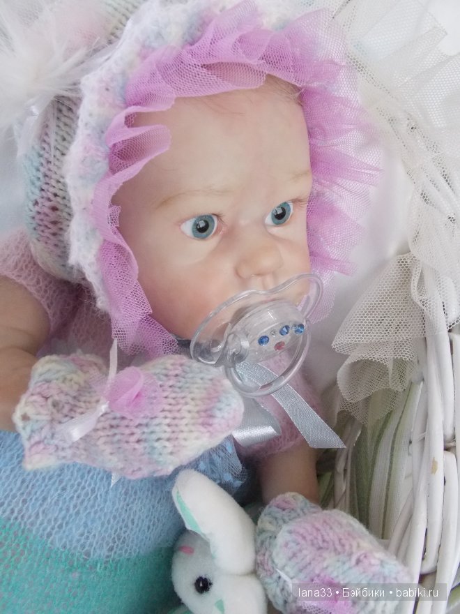 Забавный лопоушек реборн Лиззи | Бэйбики Забавный лопоушек реборн Лиззи (фото 4)