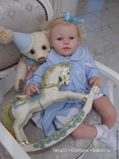 Луизочка (Louisa by Jannie de Lange). Реборн. Детская Светланы Матляк (фото 10)