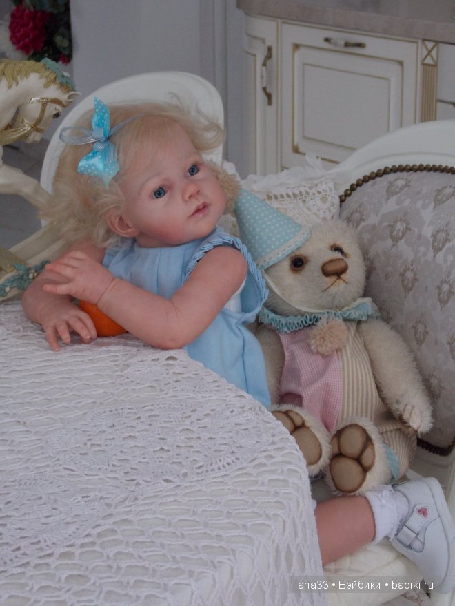 Луизочка (Louisa by Jannie de Lange). Реборн. Детская Светланы Матляк (фото 7)