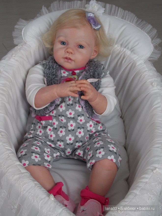 Луизочка (Louisa by Jannie de Lange). Реборн. Детская Светланы Матляк