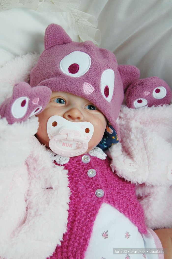 Витаминка от депрессий - Эмили из лимитированного молдика Harper Andrea Arcello. Кукла реборн Светланы Матляк