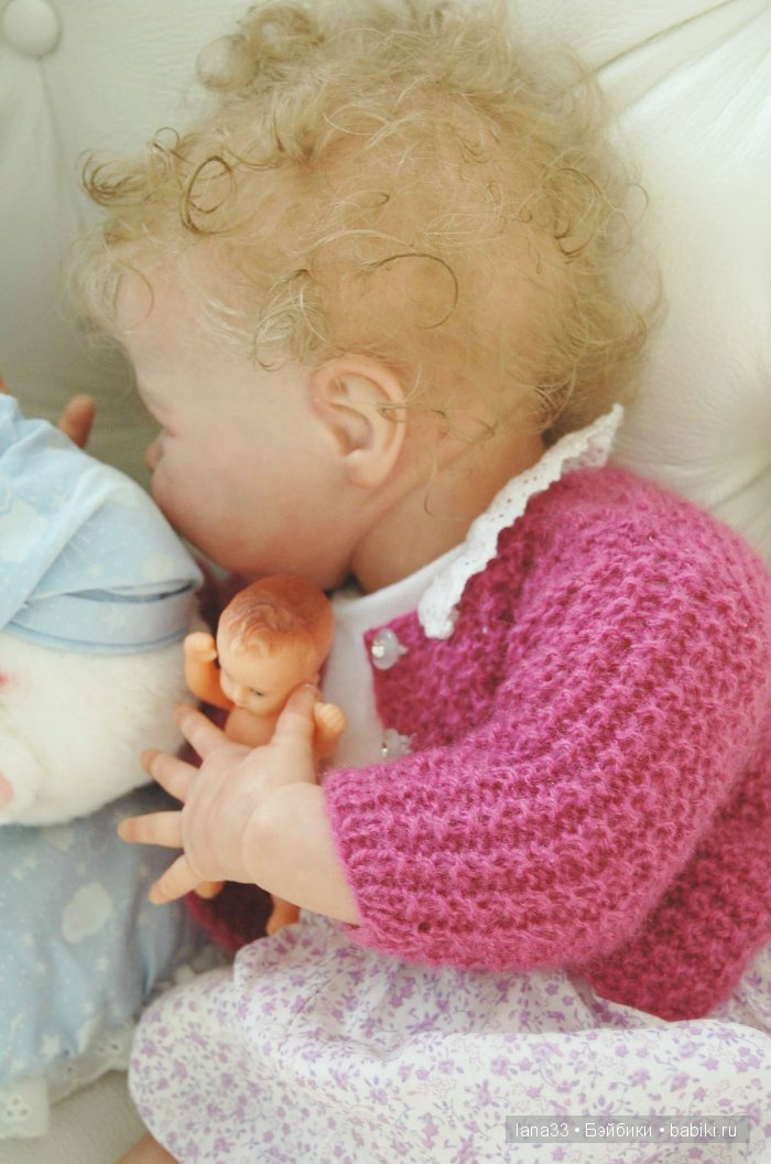 Витаминка от депрессий - Эмили из лимитированного молдика Harper Andrea Arcello. Кукла реборн Светланы Матляк