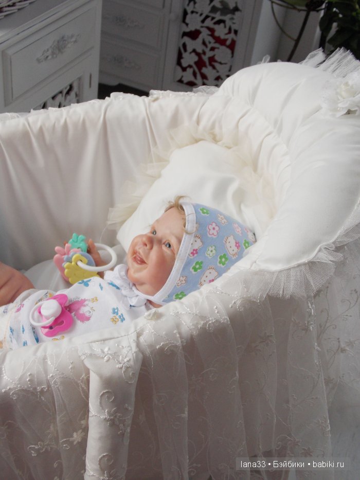 Витаминка от депрессий - Эмили из лимитированного молдика Harper Andrea Arcello. Кукла реборн Светланы Матляк