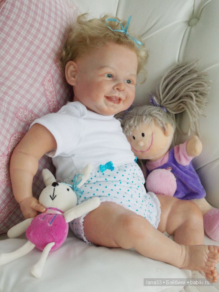 Витаминка от депрессий - Эмили из лимитированного молдика Harper Andrea Arcello. Кукла реборн Светланы Матляк