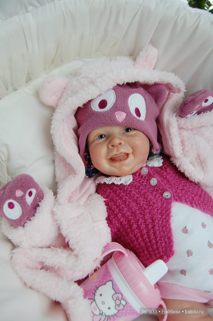 Витаминка от депрессий - Эмили из лимитированного молдика Harper Andrea Arcello. Кукла реборн Светланы Матляк (фото 9)
