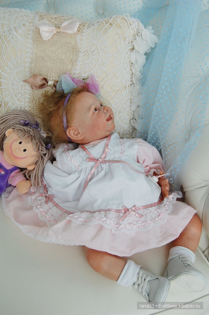Витаминка от депрессий - Эмили из лимитированного молдика Harper Andrea Arcello. Кукла реборн Светланы Матляк (фото 8)