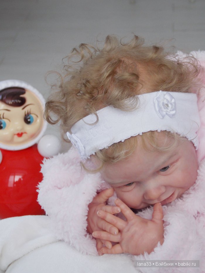 Витаминка от депрессий - Эмили из лимитированного молдика Harper Andrea Arcello. Кукла реборн Светланы Матляк