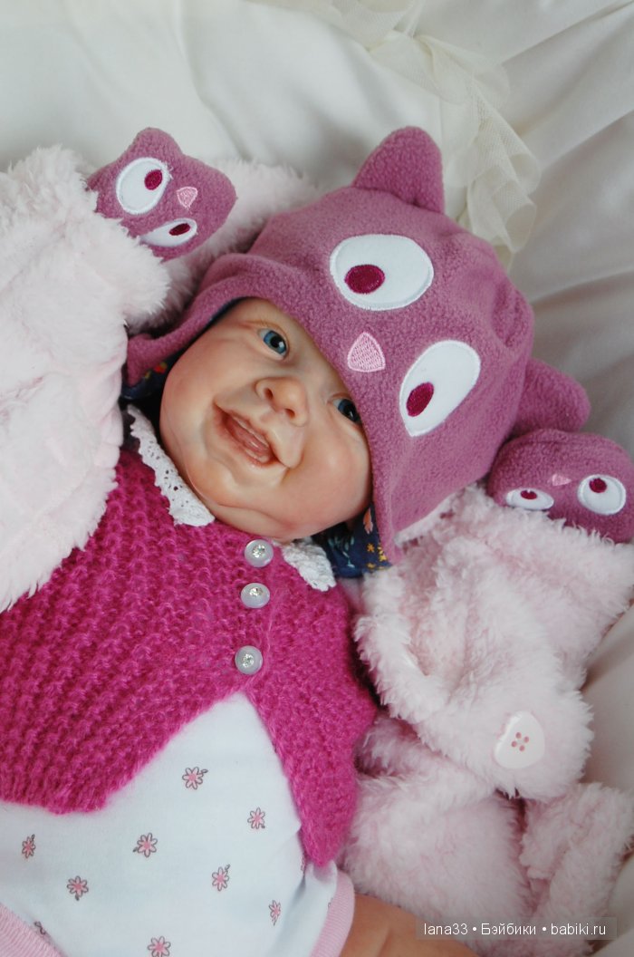 Витаминка от депрессий - Эмили из лимитированного молдика Harper Andrea Arcello. Кукла реборн Светланы Матляк (фото 10)