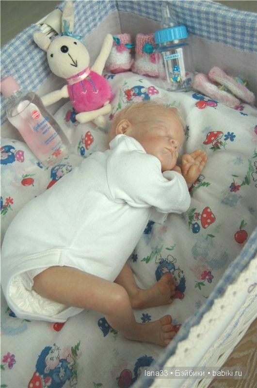 Крошка Элис. Куклы реборн Светланы Матляк (фото 3)