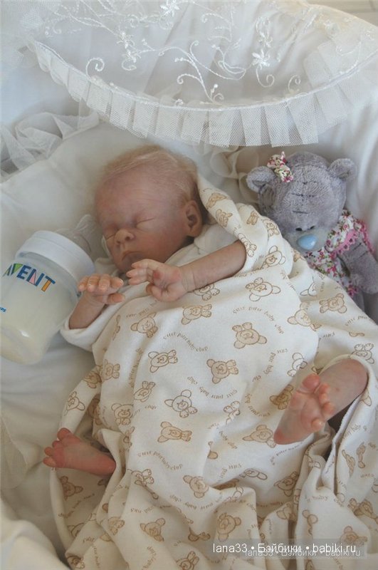 Крошка Элис. Куклы реборн Светланы Матляк