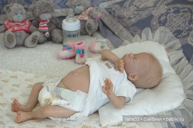 Крошка Элис. Куклы реборн Светланы Матляк