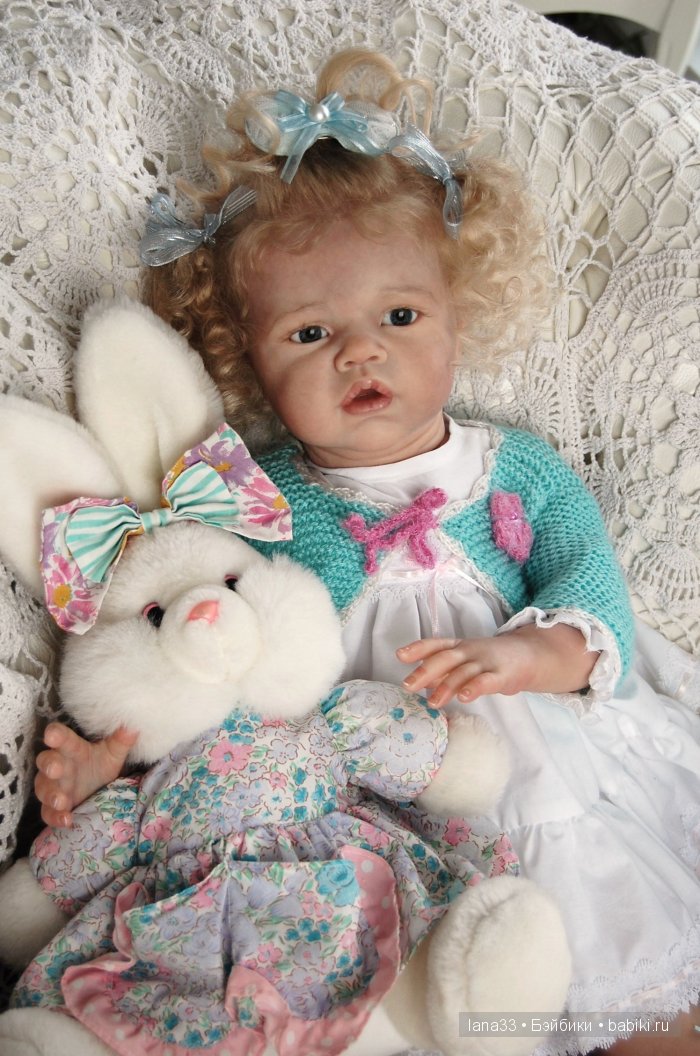 Ангелиночка встала на ножки. Куклы реборн Светланы Матляк
