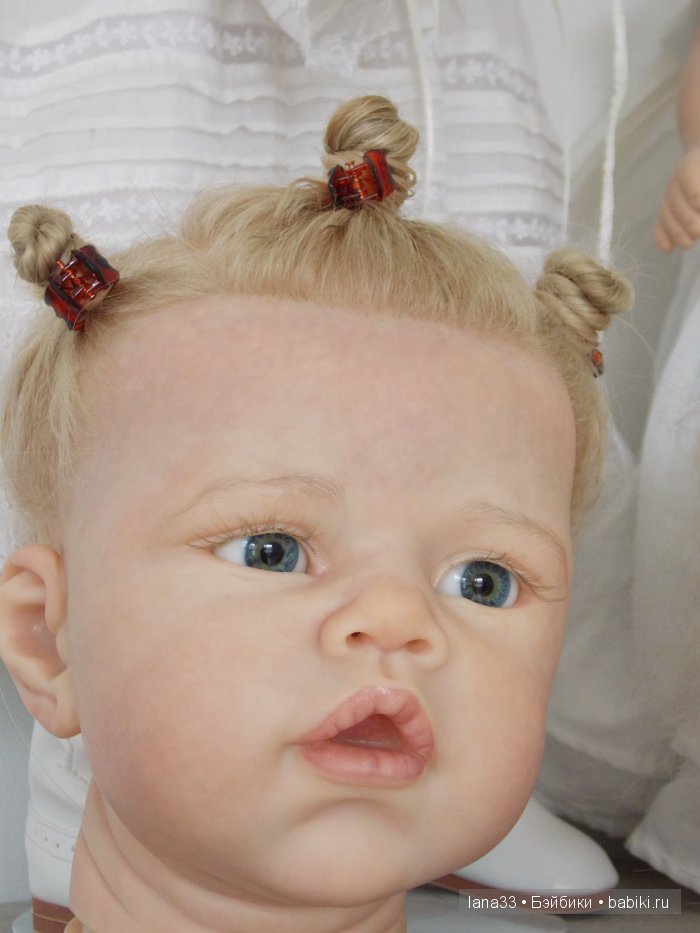 Ангелиночка встала на ножки. Куклы реборн Светланы Матляк