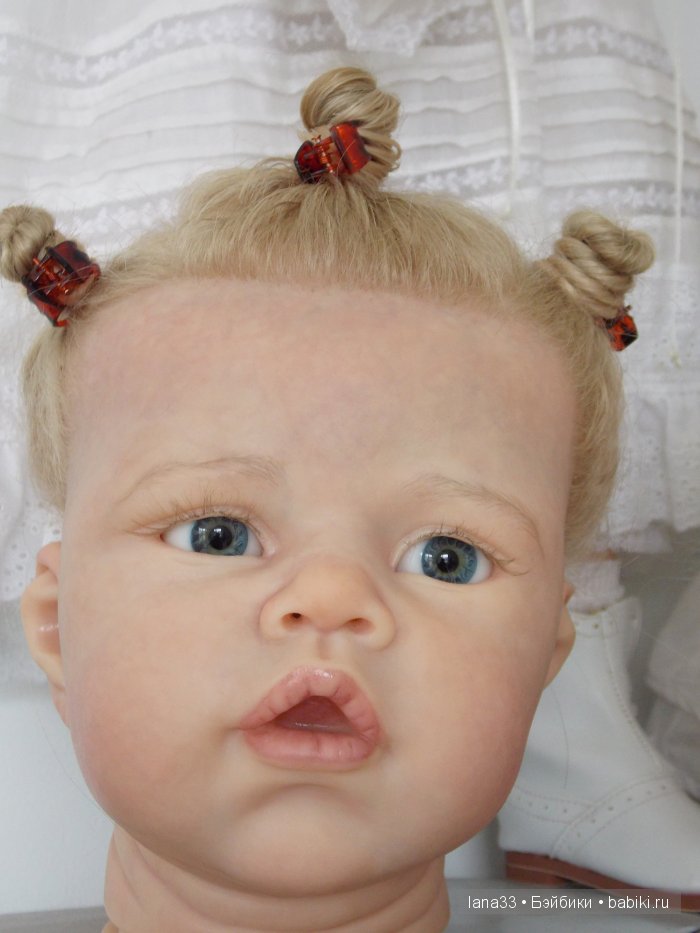 Ангелиночка встала на ножки. Куклы реборн Светланы Матляк