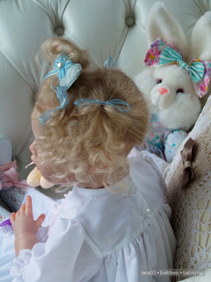 Ангелиночка встала на ножки. Куклы реборн Светланы Матляк (фото 10)