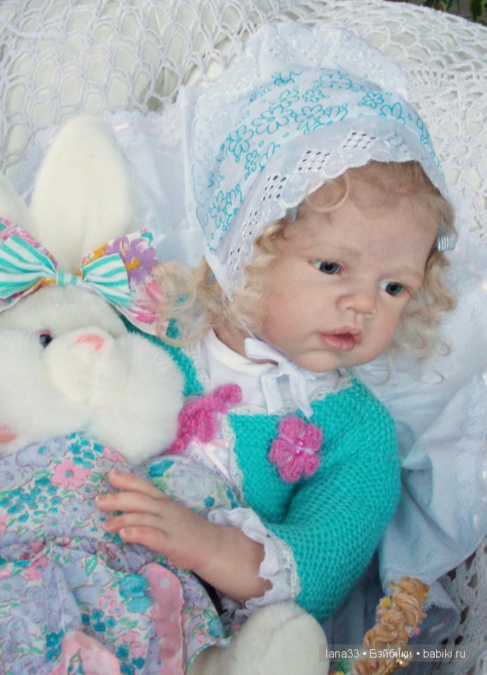 Ангелиночка встала на ножки. Куклы реборн Светланы Матляк