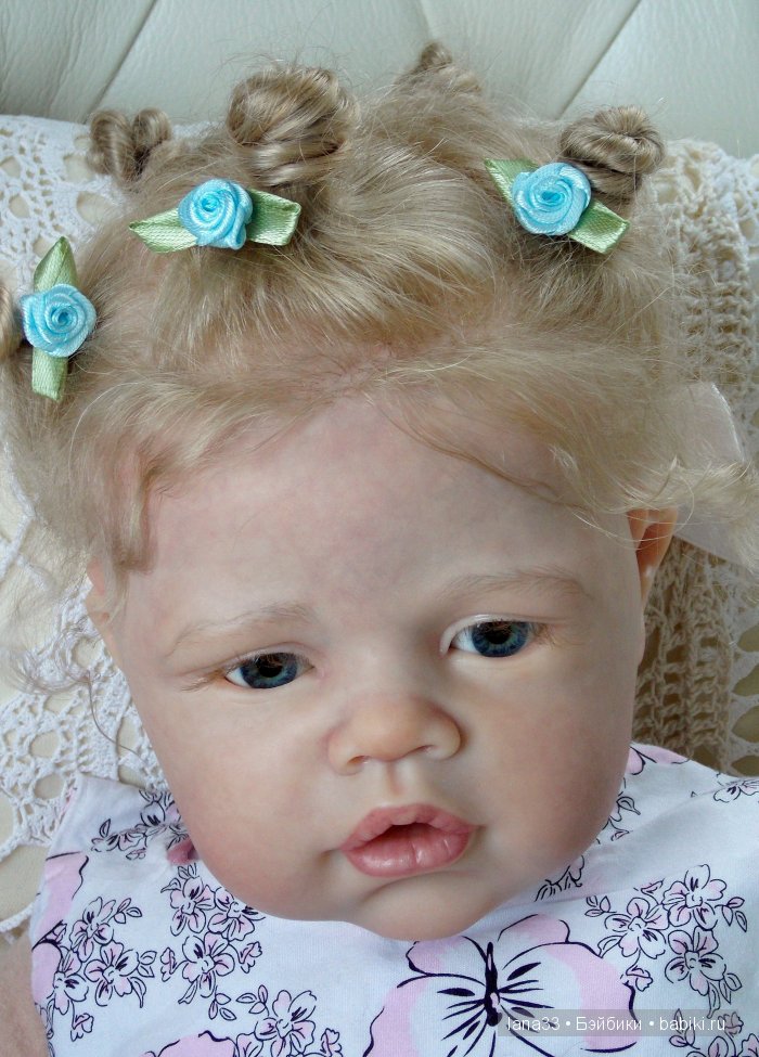 Ангелиночка встала на ножки. Куклы реборн Светланы Матляк