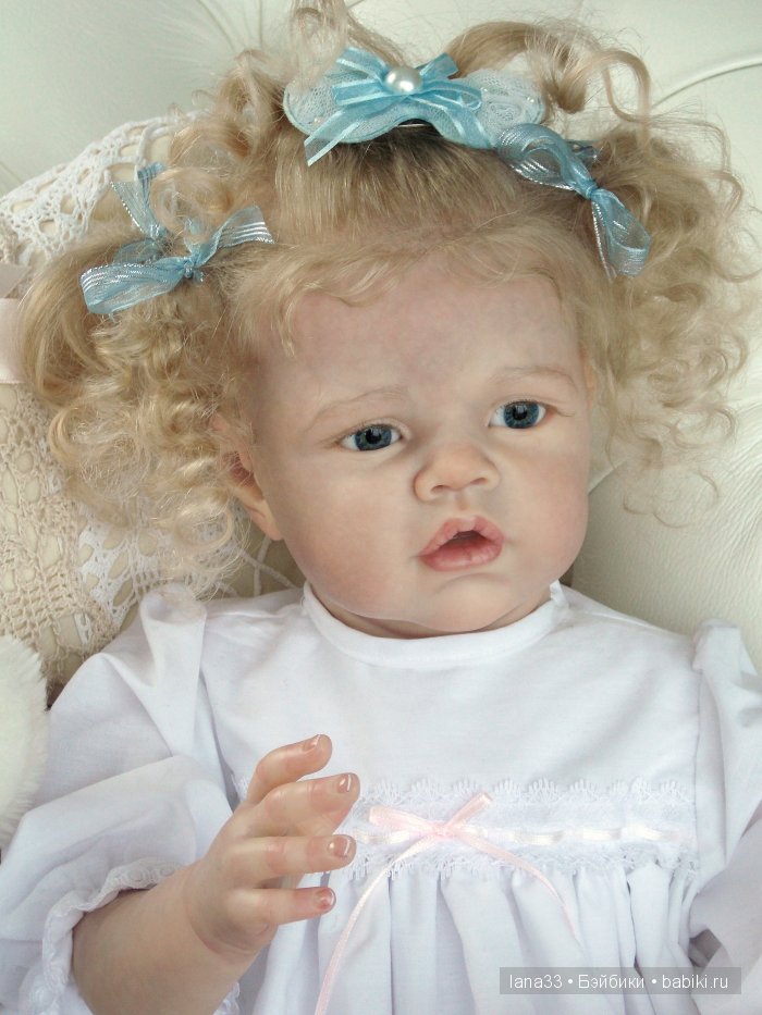 Ангелиночка встала на ножки. Куклы реборн Светланы Матляк