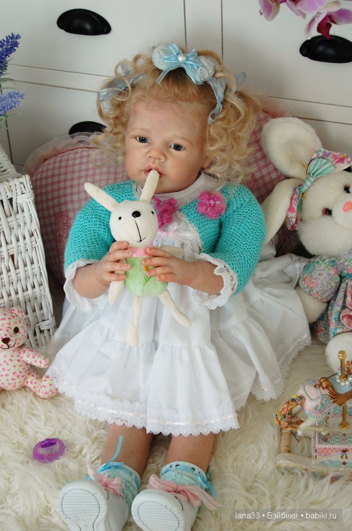 Ангелиночка встала на ножки. Куклы реборн Светланы Матляк