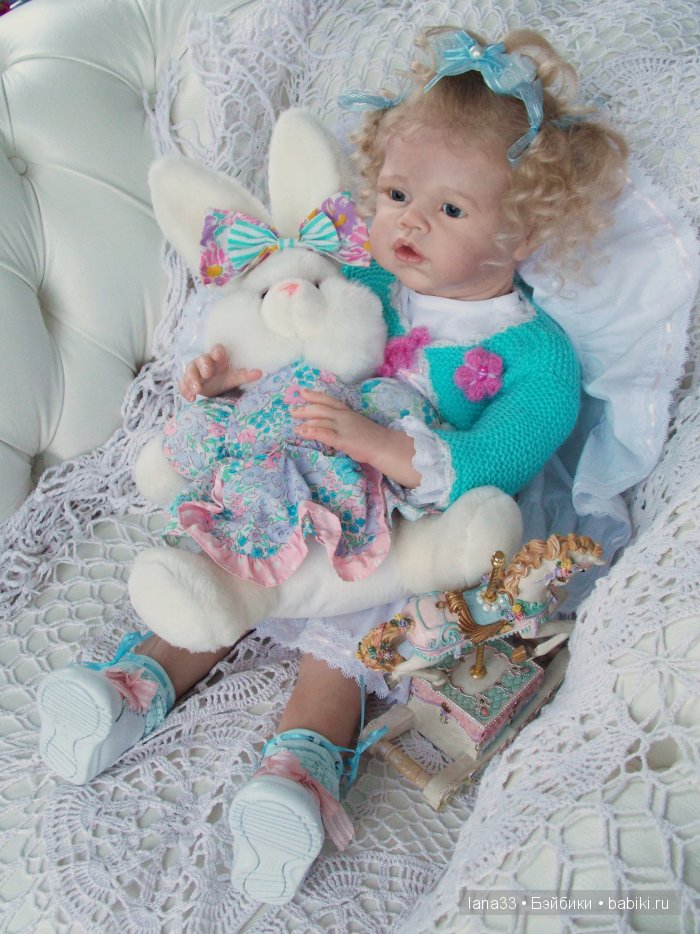 Ангелиночка встала на ножки. Куклы реборн Светланы Матляк
