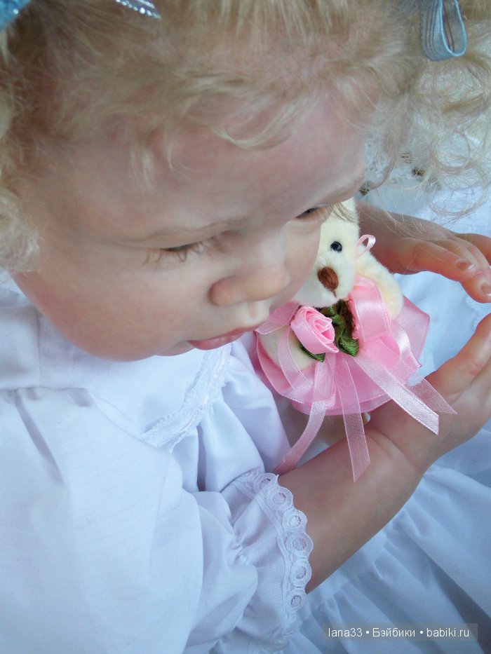 Ангелиночка встала на ножки. Куклы реборн Светланы Матляк