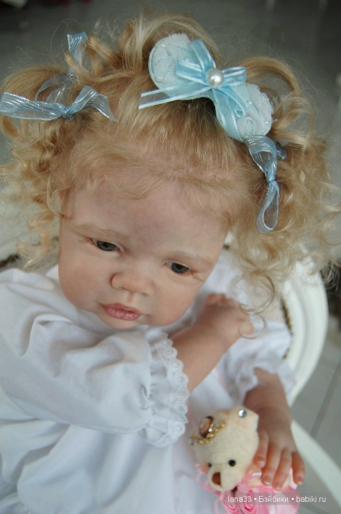 Ангелиночка встала на ножки. Куклы реборн Светланы Матляк (фото 4)