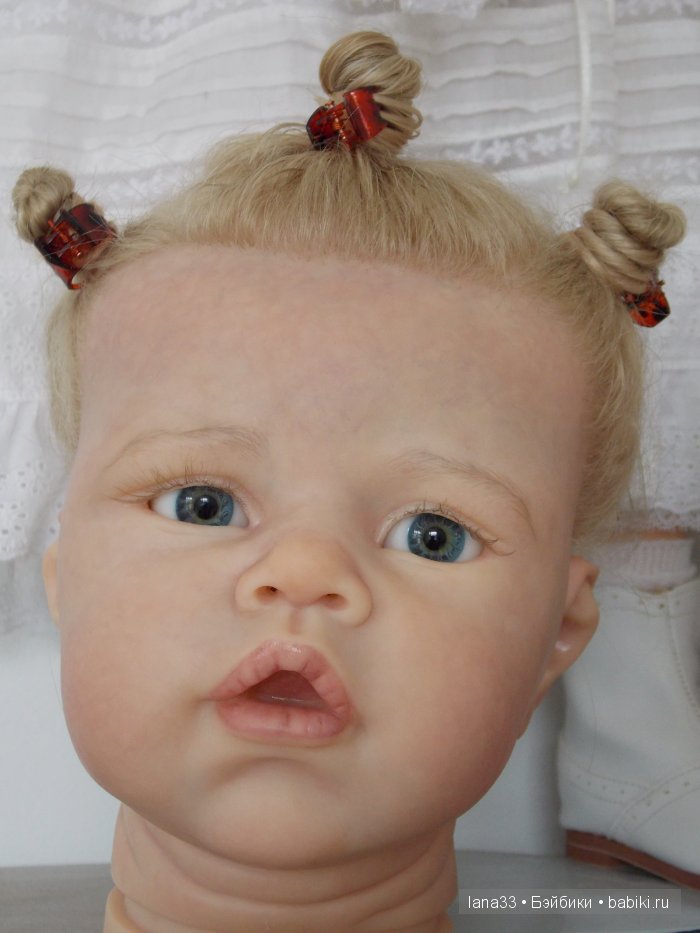 Ангелиночка встала на ножки. Куклы реборн Светланы Матляк