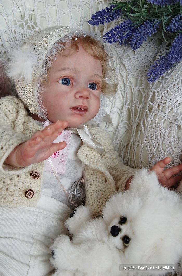 Энн-Мари, или просто Аннушка, хрупкий и нежный цветочек. Куклы-реборн Светланы Матляк