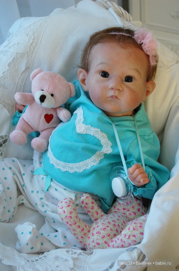 Люсенька, молд Пикси, Pixie by Bonnie Brown. Куклы реборн Светланы Матляк