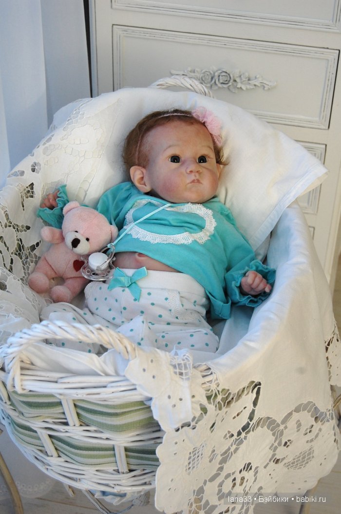 Люсенька, молд Пикси, Pixie by Bonnie Brown. Куклы реборн Светланы Матляк (фото 4)