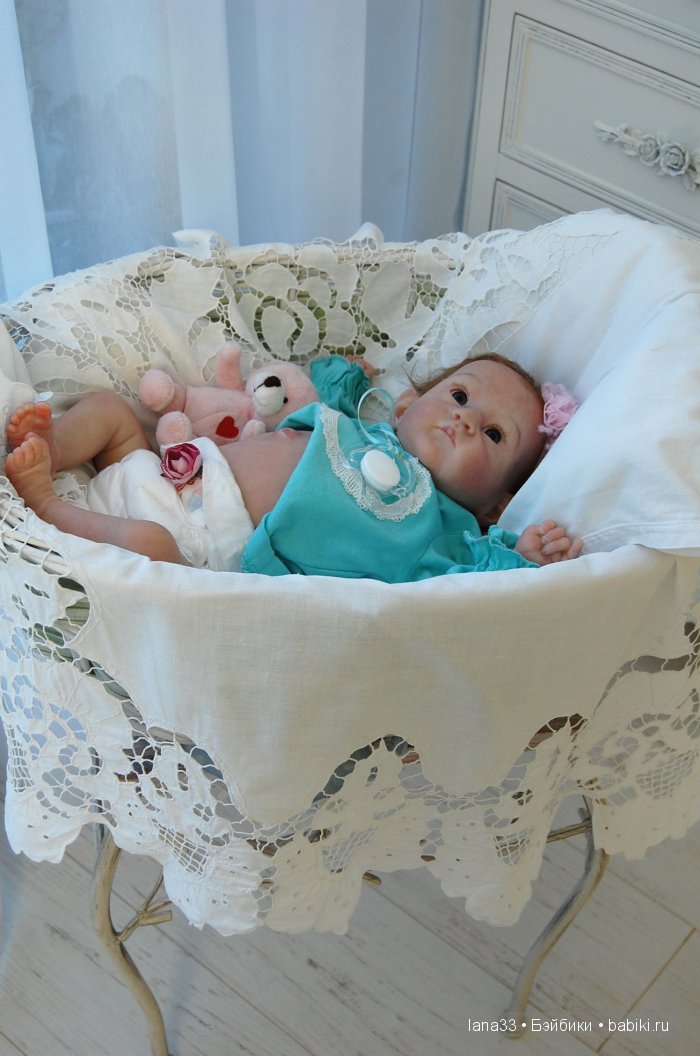 Люсенька, молд Пикси, Pixie by Bonnie Brown. Куклы реборн Светланы Матляк (фото 5)