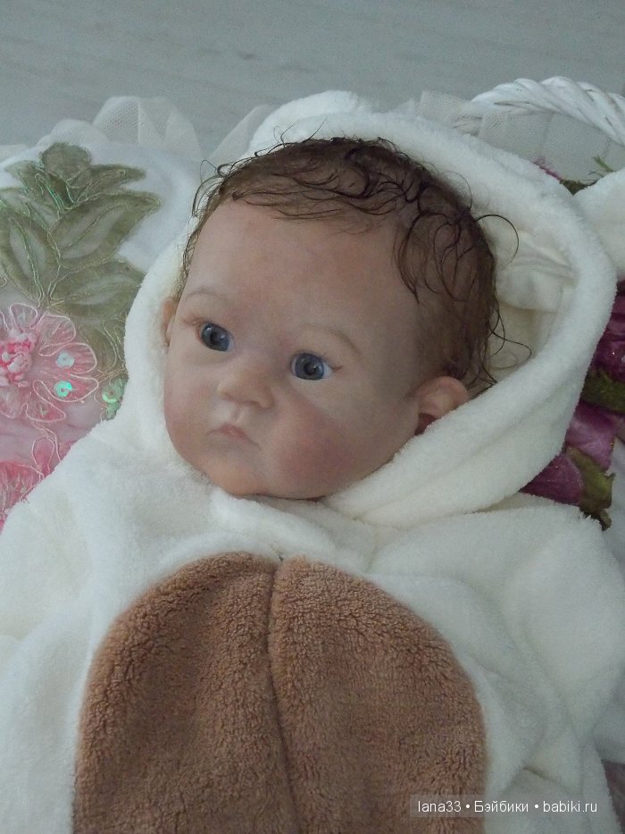 Люсенька, молд Пикси, Pixie by Bonnie Brown. Куклы реборн Светланы Матляк (фото 10)