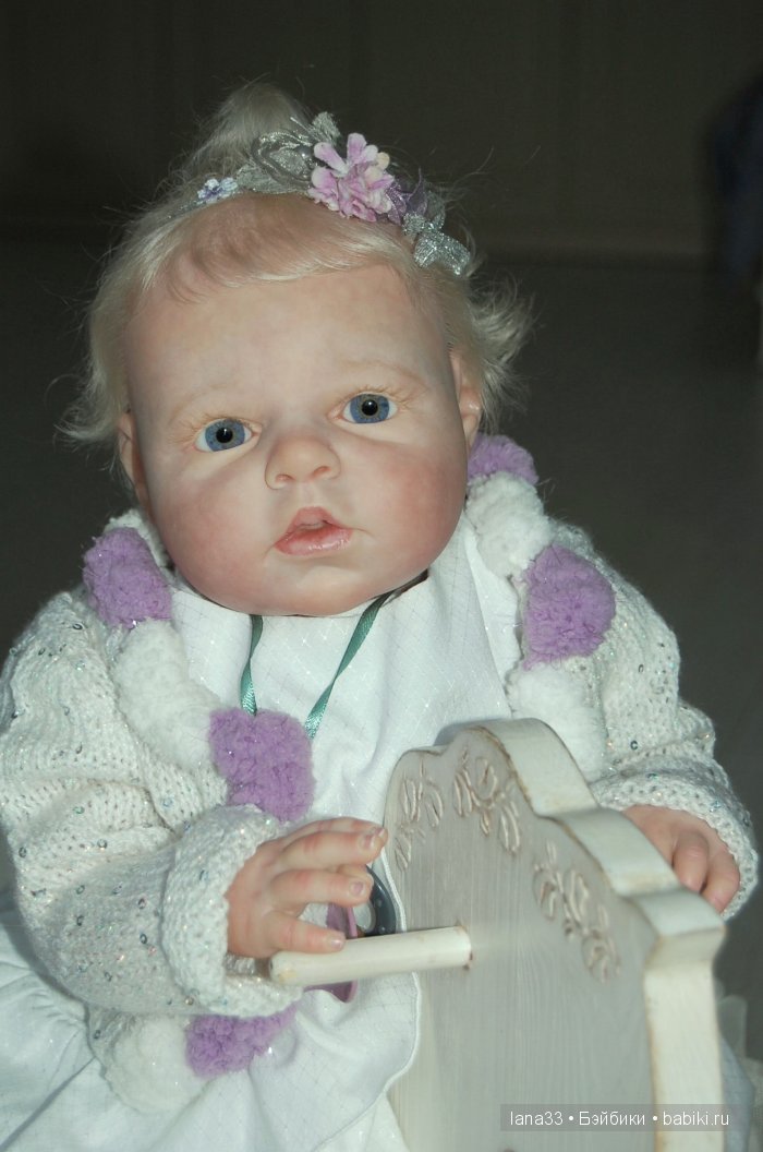 Нежный ангел Офелия! Куклы-реборн Светланы Матляк (фото 6)