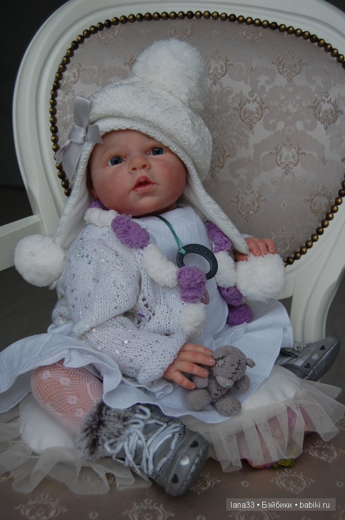 Нежный ангел Офелия! Куклы-реборн Светланы Матляк (фото 10)