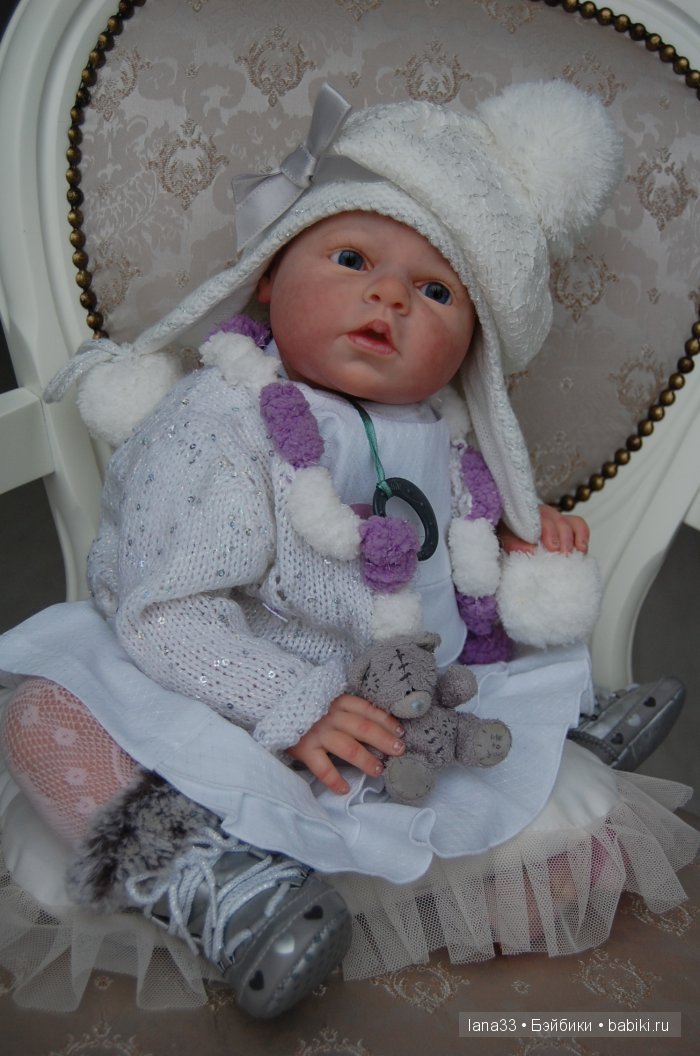 Нежный ангел Офелия! Куклы-реборн Светланы Матляк (фото 9)