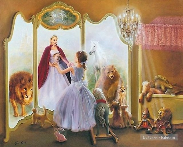 Сказочная живопись Линн Лупетти