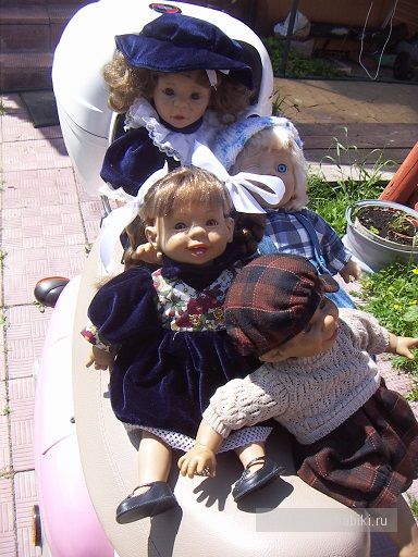 Моя веселая кукольная семья.