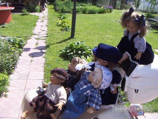 Моя веселая кукольная семья.