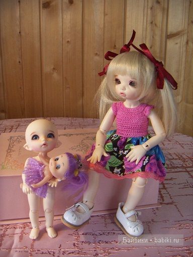 Встреча сестренок | Бэйбики Встреча сестренок — Куклы Fairyland (ФэйриЛэнд): BJD (БЖД)