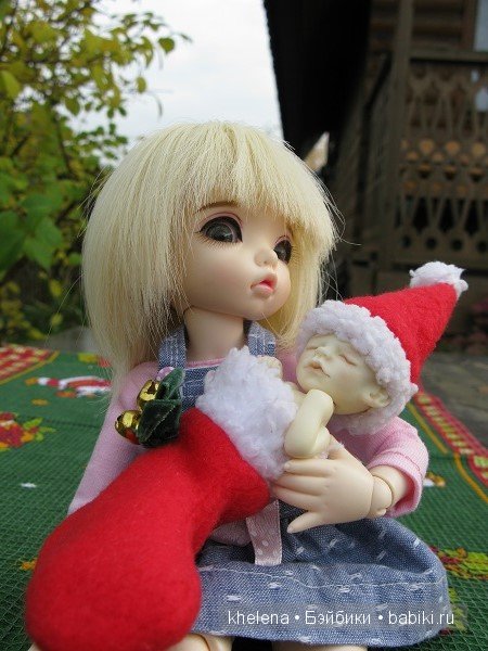 А у нас появился Рождественский малыш! Куклы BJD