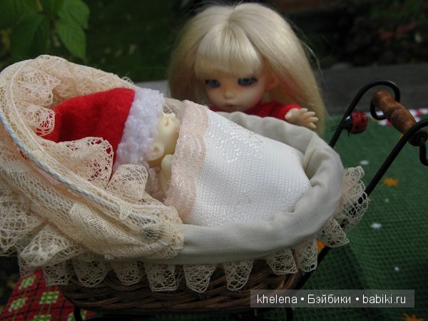 А у нас появился Рождественский малыш! Куклы BJD (фото 5)