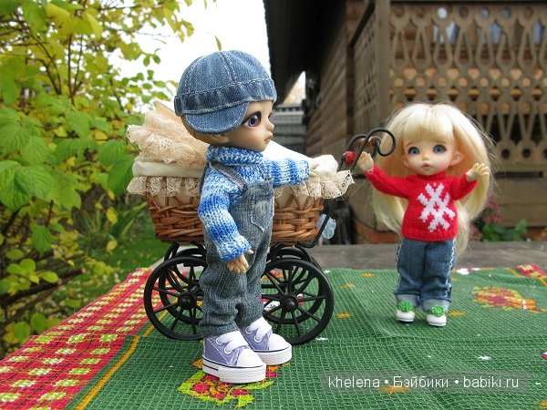 А у нас появился Рождественский малыш! Куклы BJD