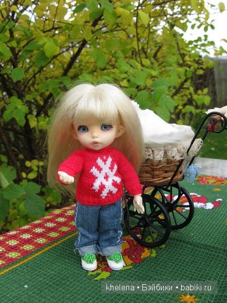 А у нас появился Рождественский малыш! Куклы BJD (фото 4)