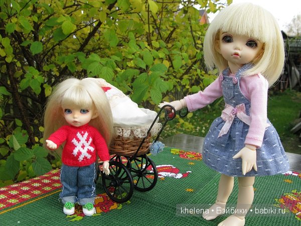 А у нас появился Рождественский малыш! Куклы BJD (фото 6)