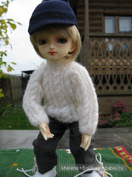 А у нас появился Рождественский малыш! Куклы BJD (фото 9)