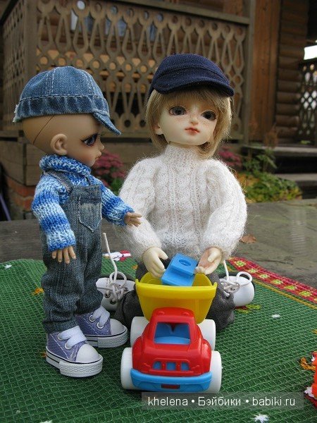 А у нас появился Рождественский малыш! Куклы BJD