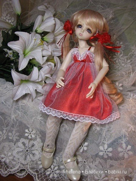 Сарафан для Мишки — Куклы LeekeWorld (Лике): BJD (БЖД) (фото 5)